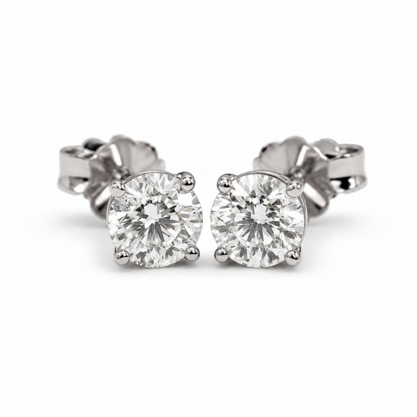 Diamond Stud Earrings
