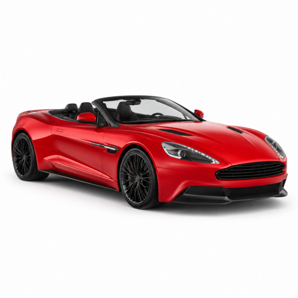 Red Luxury Convertible