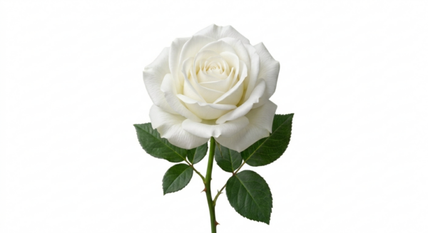 White Rose Bloom