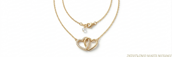 Intertwined Hearts Necklace