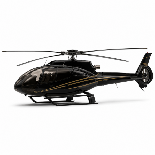 Black Luxury Helicopter