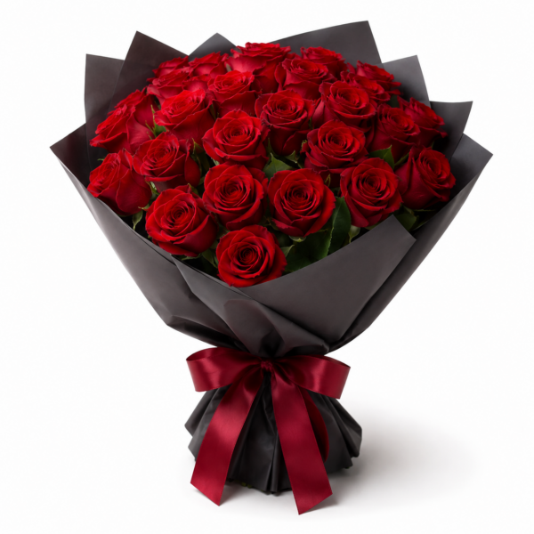 Deluxe Red Rose Bouquet