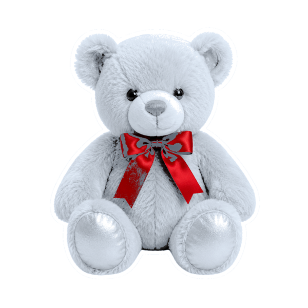 Silver Teddy Bear