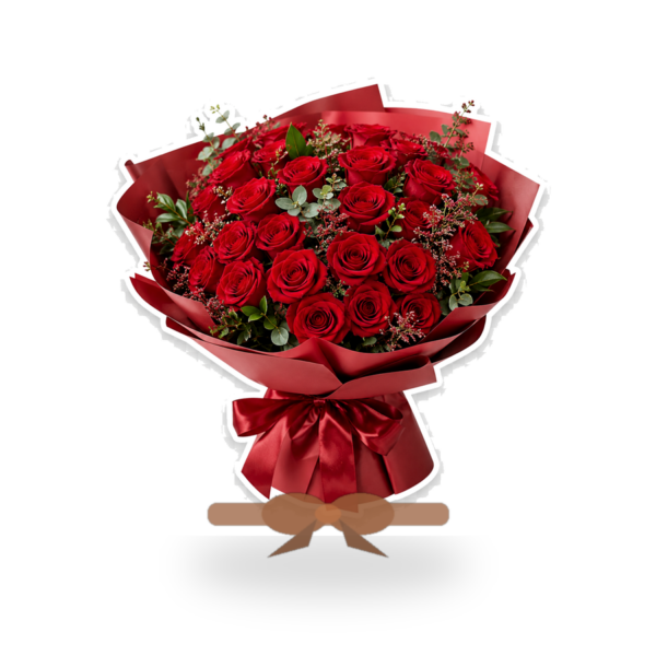 Bronze Red Rose