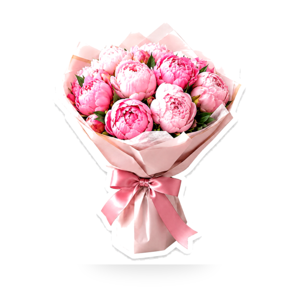 Diamond Peony Bouquet