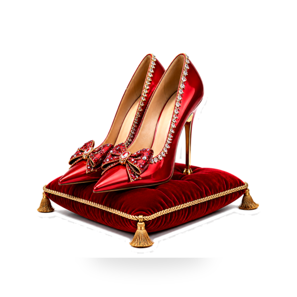 Platinum High Heel Shoes