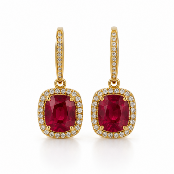 Ruby Earrings