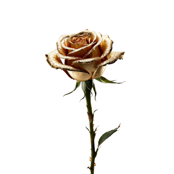 Diamond-Encrusted Rose