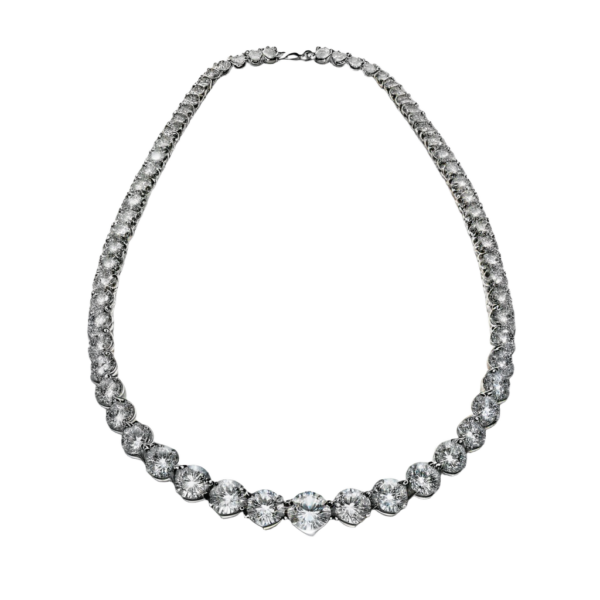 Diamond Eternity Necklace