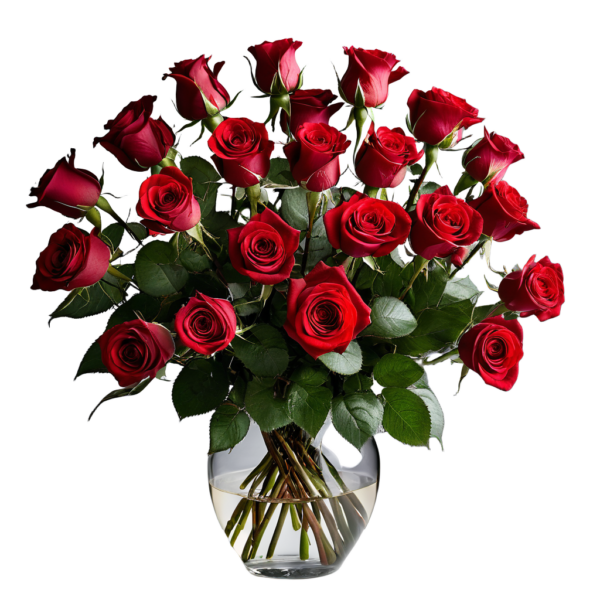 Elegant Red Rose Bouquet