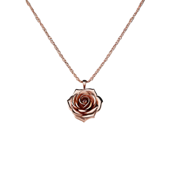 Elegant Rose Gold Necklace
