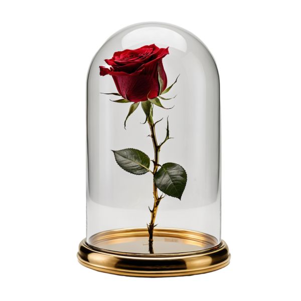 Eternal Rose in Gold Case