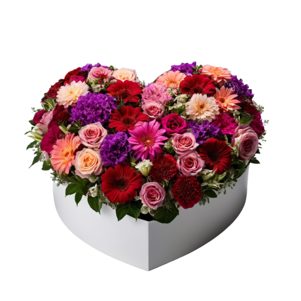 Heart Flower Box