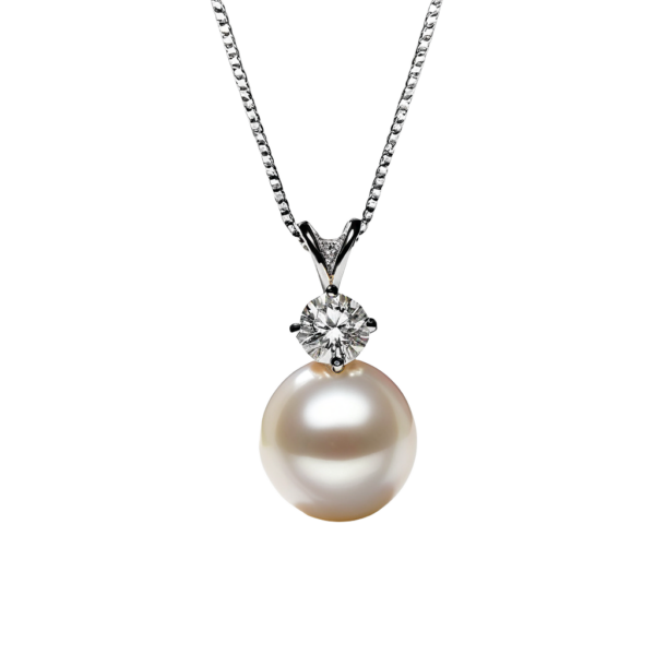 Pearl & Diamond Pendant
