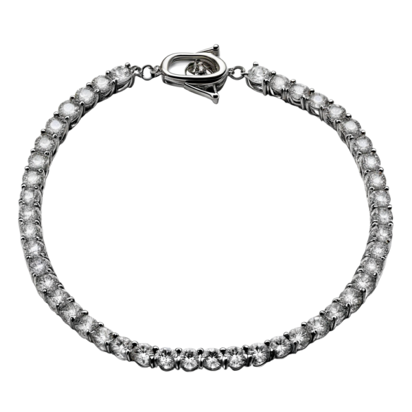 Platinum Diamond Tennis Bracelet