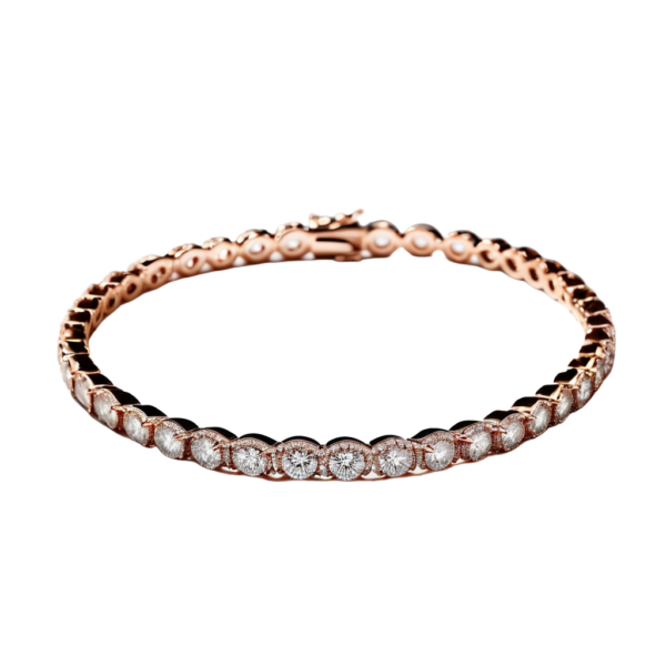 Rose Gold Diamond Bracelet