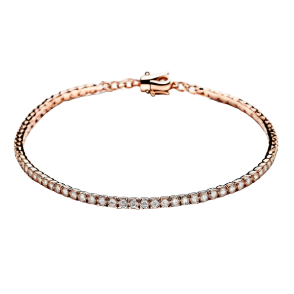 Rose Gold Diamond Bracelet