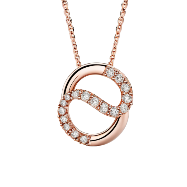 Rose Gold Infinity Pendant
