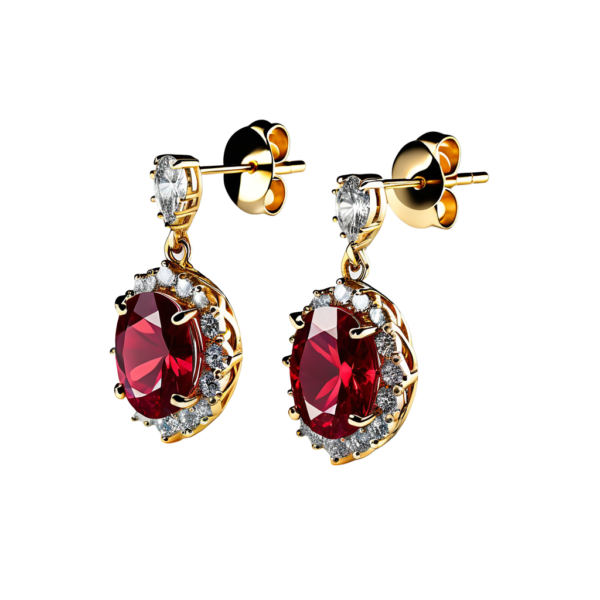 Ruby Earrings