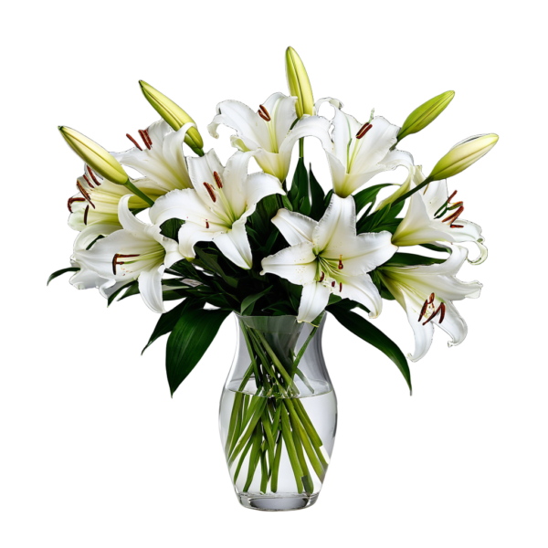 White Lily Bouquet